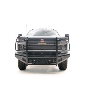 Fab Fours CH20-S4960-1 Black Steel Front Ranch Bumper