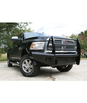 Fab Fours DR06-S1160-1 Black Steel Front Ranch Bumper