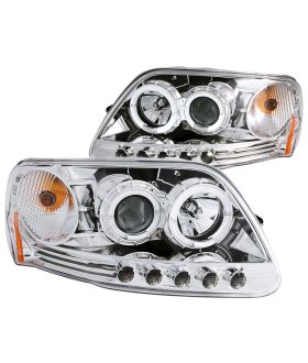 Anzo USA 111032 Projector Headlight Set w/Halo