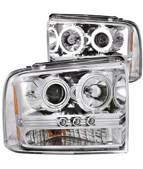 Anzo USA 111118 Projector Headlight Set w/Halo