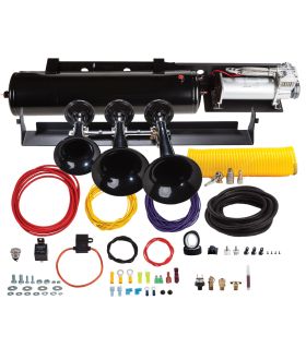 Kleinn Automotive Air Horns VELO-234 Train Horn And Onboard Air System w/Horn