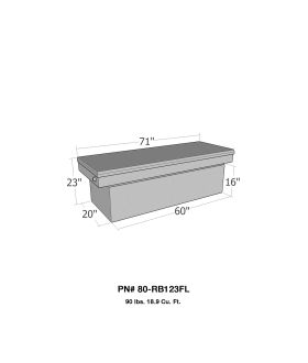 Westin 80-RB123FL Brute Full Lid Tool Box