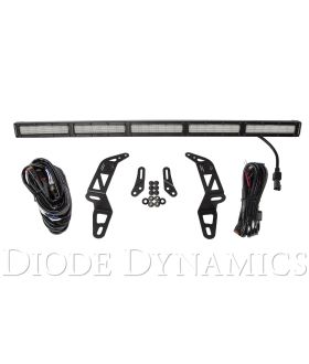 Diode Dynamics Jeep 2018 SS30 Bumper LED Kit White Flood Single DD6078