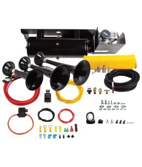 Kleinn Automotive Air Horns SDKIT-234 Train Horn And Onboard Air System w/Horn