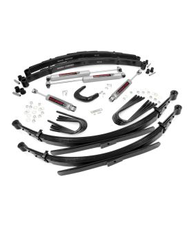 Rough Country 256.20 4 Inch Lift Kit | Rear Springs | GMC C15/K15 Truck (77-87)/Half-Ton Suburban (77-91)