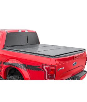 Rough Country 45215515A Hard Tri-Fold Tonneau Bed Cover