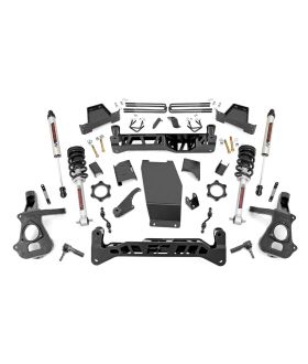 Rough Country 22871 7 Inch Lift Kit | Cast Steel | N3 Struts/V2 | Chevy/GMC 1500 (14-18)