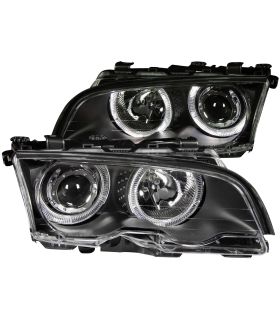 Anzo USA 121015 Projector Headlight Set w/Halo
