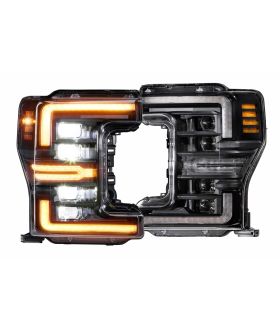 Morimoto XB LED Headlights: Ford Super Duty (17-19) (Pair / Amber DRL) (GEN 2)