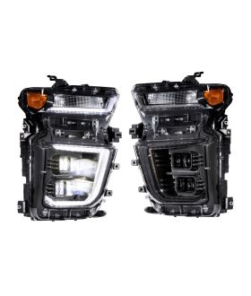 Morimoto XB Hybrid Headlights: Chevrolet Silverado HD (2020+) (Pair)