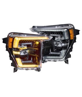 Morimoto XB Headlights: Ford F150 (2021+) (Amber DRL)