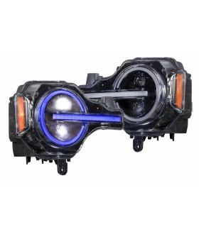 Morimoto XRGB LED Headlights: Ford Bronco (21+) (Pair / RGB DRL)