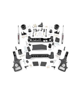 Rough Country 33830A 5 Inch Lift Kit | Air Ride | Ram 1500 4WD (2019-2022)