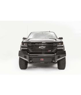 Fab Fours CS16-K3861-1 Black Steel Front Bumper