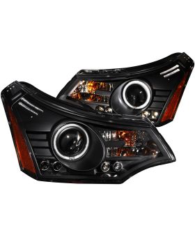 Anzo USA 121272 Projector Headlight Set w/Halo