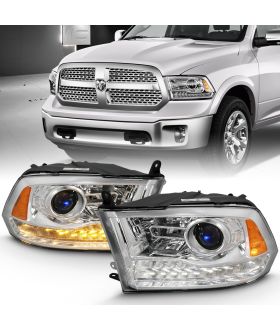 Anzo USA 111440 Projector Headlight Set w/Halo