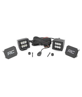 Rough Country 70062 Black Series LED Fog Light Kit