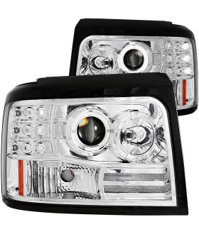 Anzo USA 111183 Projector Headlight Set w/Halo