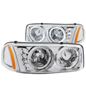 Anzo USA 111208 Crystal Headlight Set w/Halo