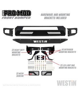 Westin 58-41065 Pro-Mod Front Bumper