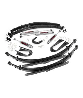 Rough Country 255-88-9230 4 Inch Lift Kit | 56 Inch RR Springs | Chevy/GMC 3/4-Ton Suburban (88-91)