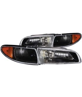 Anzo USA 121201 Crystal Headlight Set