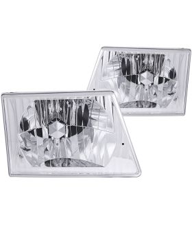 Anzo USA 111026 Crystal Headlight Set