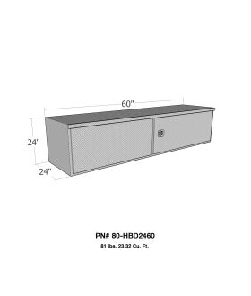 Westin 80-HBD2460 Brute HD Under Body Tool Box