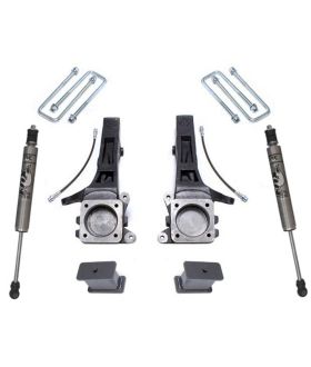 MaxTrac Suspension K886842F Suspension Lift Kit w/Shocks