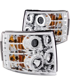 Anzo USA 111086 Projector Headlight Set w/Halo