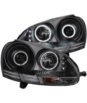 Anzo USA 121345 Projector Headlight Set w/Halo