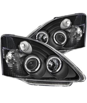 Anzo USA 121057 Projector Headlight Set w/Halo