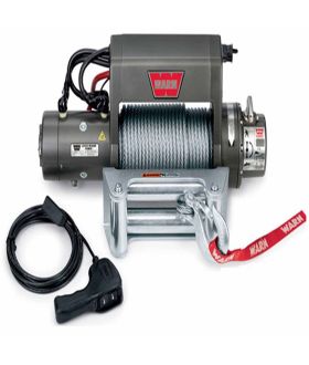 Warn Industries 27550 12 Volt 9000 LB Cap 125 Ft Wire Rope