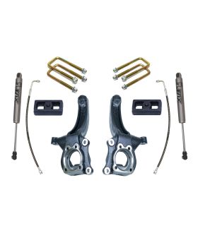 MaxTrac Suspension K880442F Suspension Lift Kit w/Shocks