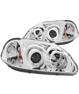 Anzo USA 121069 Projector Headlight Set w/Halo