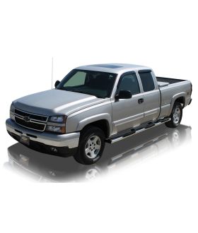 Raptor 1401-0017M Stainless Steel Polished Magnum Oval Step Tubes Wheel To Wheel