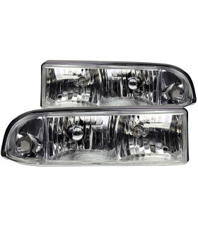 Anzo USA 111014 Crystal Headlight Set