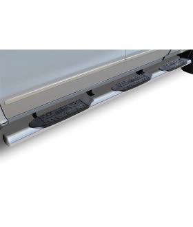 Raptor 1002-0395 Stainless Steel Polished Stainless Steel Magnum Oval Step Tubes Wheel To Wheel