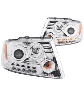Anzo USA 111029 Projector Headlight Set w/Halo