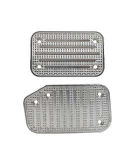 Putco 932146 Liquid Solid Billet Pedal Set Track Design