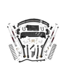 Rough Country 67222 6.5 Inch Lift Kit | Long Arm | NP231 | Jeep Cherokee XJ 4WD (84-01)
