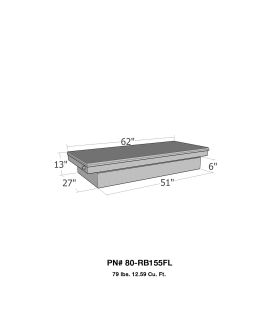Westin 80-RB155FL Brute Full Lid Tool Box