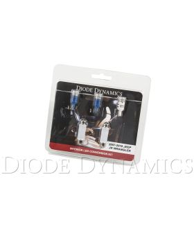 Diode Dynamics Wrangler JK 4dr Interior Kit - Stage 2 Blue DD0366