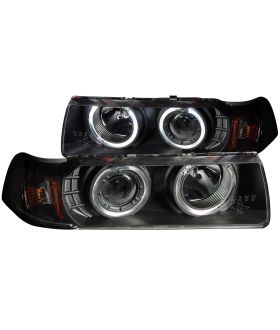 Anzo USA 121325 Projector Headlight Set w/Halo