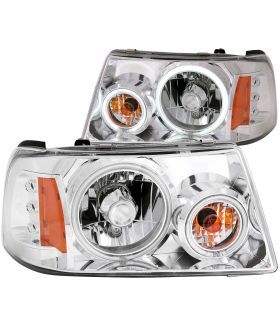 Anzo USA 111151 Crystal Headlight Set w/Halo