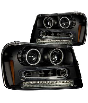 Anzo USA 111127 Projector Headlight Set w/Halo