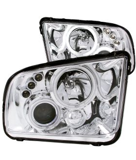 Anzo USA 121162 Projector Headlight Set w/Halo