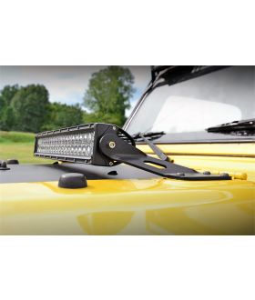 Rough Country 70210 LED Light Bar Hood Mounting Brackets