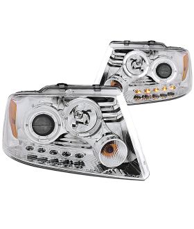 Anzo USA 111203 Projector Headlight Set w/Halo