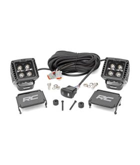 Rough Country 70061 Black Series LED Fog Light Kit